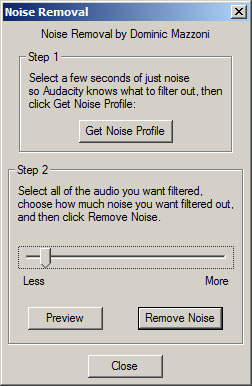 Noise Removal Audacity